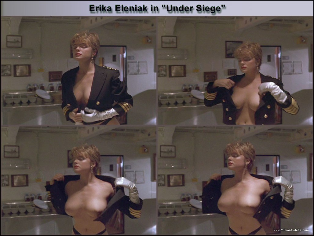 Erika Eleniak nude pictures gallery, nude and sex scenes.