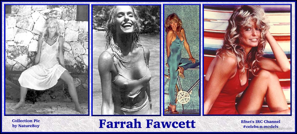 Farrah Fawcett nude pictures gallery, nude and sex scenes.