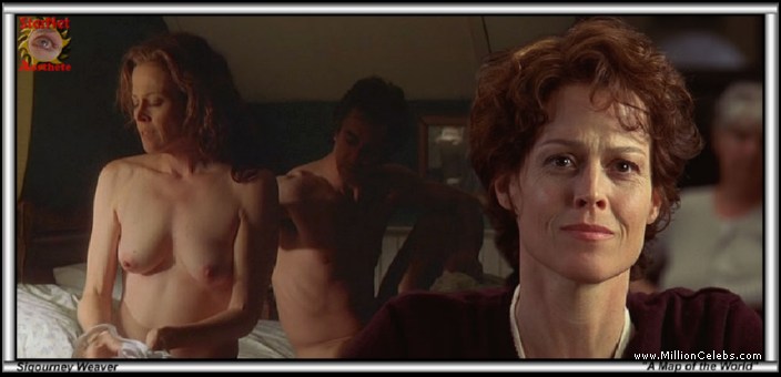 Sigourney Weaver nude pictures gallery, nude and sex scenes.