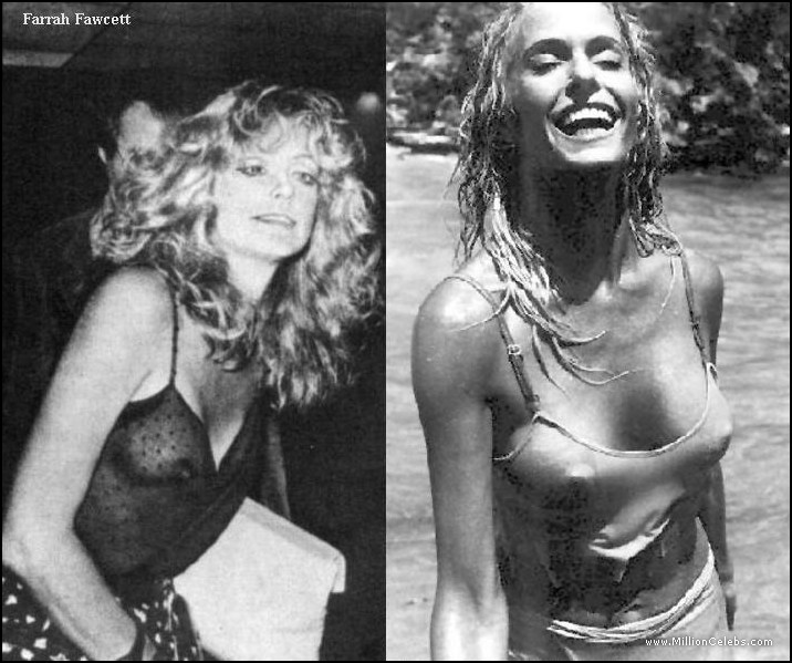 Farrah Fawcett nude pictures gallery, nude and sex scenes.