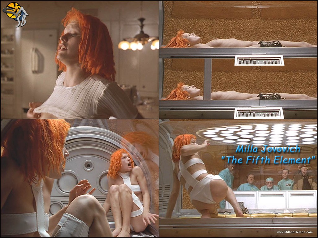 Milla jovovich fifth element nude